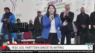 YEŞİL SOL PARTİ’DEN XİNÛS’TA MİTİNG