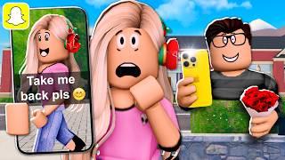 My EX Became My SNAPCHAT STALKER! (Roblox)