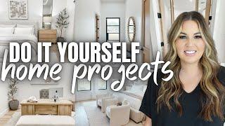 FULL DAY OF DIY HOME PROJECTS | GETTING PROJECTS DONE AROUND THE HOUSE | DIY HOME PROJECTS ON BUDGET