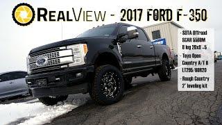 RealView - Leveled 2017 Ford F-350 w/ 20" SOTA Offroad SCARs & 33" Toyo Open Country A/T IIs