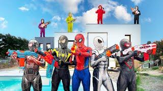 PRO 5 SPIDER-MAN TEAM | GET SPIDER-MAN's HOUSE BACK !!! ( Comedy Action Real Life )