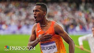 Jordan Alejandro Diaz Fortun just beats out Pedro Pichardo to win triple jump gold | Paris Olympics