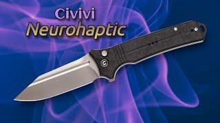 Civivi Neurohaptic!  New Large Button Lock Drops on 12/16/24 at White Mountain!