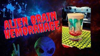 Shot Cocktails: Alien Brain Hemorrhage Shot