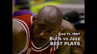 1997 Finals Bulls vs Jazz game 5 highlights