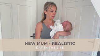 DAY IN THE LIFE WITH A NEWBORN | NEW MUM REALITY | Sophie Louise Taylor