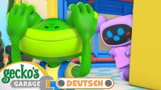 Buntes Mechaniker-Versteckspiel | 30-minütige Zusammenstellung｜Geckos Garage Deutsch für Kinder 