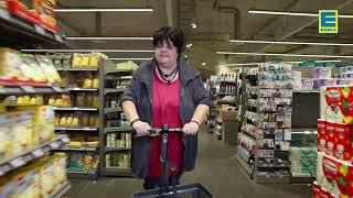 EDEKA Ingrid Kühne und die Harley ´E´