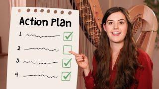 Harp Playing - Month 1 (Your Action Plan)