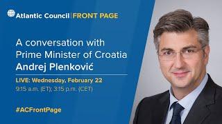 A conversation with Prime Minister of Croatia Andrej Plenković