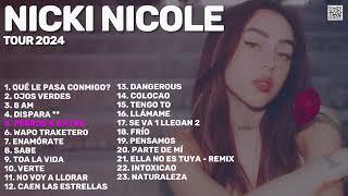 Nicki Nicole 2024 - Official Setlist Alma Tour | Canciones Directo