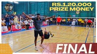 BENNET ANTONY/EDWIN JOY VS ARYA/DHRUV THAKORE:SKM ALL INDIA OPEN BADMINTON TOURNAMENT