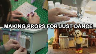 Making the kitchen props for JUST DANCE 2022 - Inspira Stopmotion animation