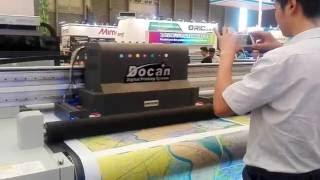 Kyocera 3 2m LED UV hybrid printer by Docan manufacturer