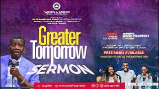 PASTOR E.A ADEBOYE SERMON | RCCG MARCH 2025 THANKSGIVING SERVICE