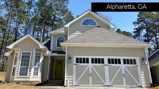 Home for Sale in Alpharetta, Georgia - 3 Bedrooms - 2.5 baths #AtlantaHomesForSale