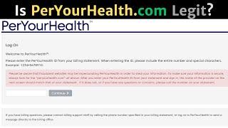 PerYourHealth Review: Is Peryourhealth.com Legit Or Scam?