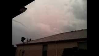 May 24th 2011 - Formation of Rope Tornado - Denton, Texas