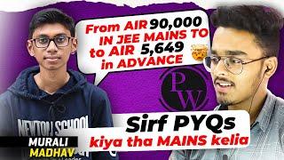 How Murali cracked IIT from AIR 90,000(JEE Mains) in Last 1 Month | IIT Motivation 