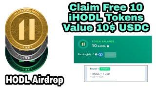 Claim Free 10 ($10)  iHODL Tokens Airdrop in Trust Wallet | Invest & iHODL | New Crypto Currency