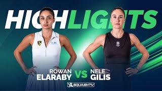  Elaraby v N. Gilis  | Paris Squash 2024 | QF HIGHLIGHTS