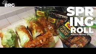 Maggi Pedas Giler Spring Roll | BRO MASAK || Season 2