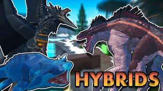 NEW HYBRIDS SHOWCASE! | Roblox Dinosaur Simulator