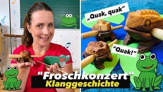 Froschkonzert - KLANGGESCHICHTE für Kinder | SOMMER | Kita | Kids | Kindermusik