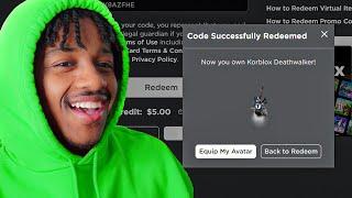ROBLOX GAVE ME THE NEW KORBLOX FOR FREE