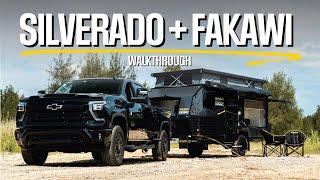 WE TEAMED UP WITH BUSHWAKKA FOR A MCA FIRST - SILVERADO 2500 + BUSHWAKKA FAKAWI CAMPER WALKTHROUGH