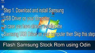 How to Samsung Galaxy S3 Mini GT I8190 Firmware Update (Fix ROM)