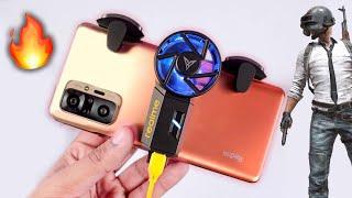 Best PUBG Mobile Gaming Gadgets  : OnePlus Triggers and Realme cooling back clip Review