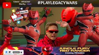 Unstoppable Casey Rodes! Jungle Fury Red Ranger Legacy Wars Gameplay & Moveset Breakdown