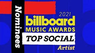 BBMAs 2021 TOP SOCIAL ARTIST (Nominees) BTS, SB19, BLACKPINK, SEVENTEEN & ARIANA GRANDE