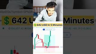 642 USD In 5 Minute  btc #btc #scalping #shorts #trading