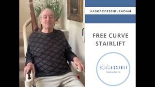 Ask Accessible Adam - Free Curved Stairlift