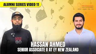Alumni Series Episode 11: Discover How ACCA Paved Hassan Ahmed's Way to EY New Zealand