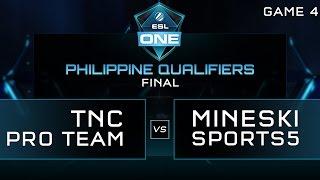 TNC vs Mineski - ESL One Manila PH Qualifier Finals - Game 4