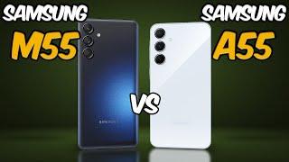 Samsung Galaxy M55 vs Samsung Galaxy A55