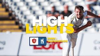 Ed Barnard took three wickets as Warwickshire fight back | HIGHLIGHTS | County Championship