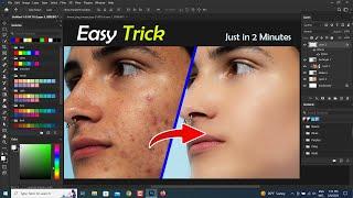High- End Skin Retouching in Photoshop I Face Smooth in Photoshop I High-End Skin Softening Tricks