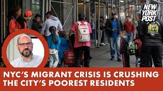 New York City pols caused migrant crisis — now data prove it crushes poorest