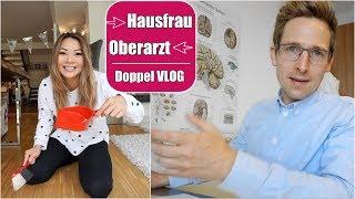 Justus Arbeit als Arzt & Mama Haushalt Alltag | Johanns erste Geschichte | Doppel VLOG | Mamiseelen