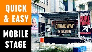 Rent a Mobile Stage | Best Mobile Stage Rental in NY, NJ, CT, PA, MD, MA, DC | Stageline SL50