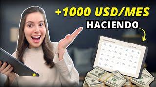 Gana +1.100 USD/MES Trabaja en línea desde casa - Gana dinero en internet Sin EXPERIENCIA