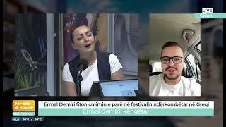 Ermal Demiri fiton cmimin e parë në festivalin ndërkombëtar në Greqi 02.07.2024