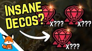 Can you get rare decos after 100 hunts in a single Guiding Lands expedition?