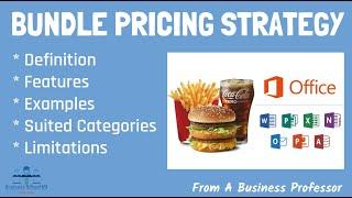 What is Bundling Pricing Strategy? | From A Business Professor