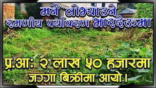 सस्तो जग्गा बिक्रीमा - भारदेउ | Cheap land on sale at Bhardev.