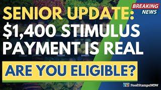 STIMULUS CHECK UPDATE: $1,400 Payments Coming January 2025